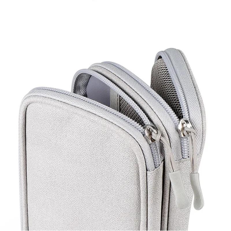 Travel Portable Digital Product Storage Bag USB Data Cable Organizer Headset Earphone Charging Treasure Box Bags Accessories