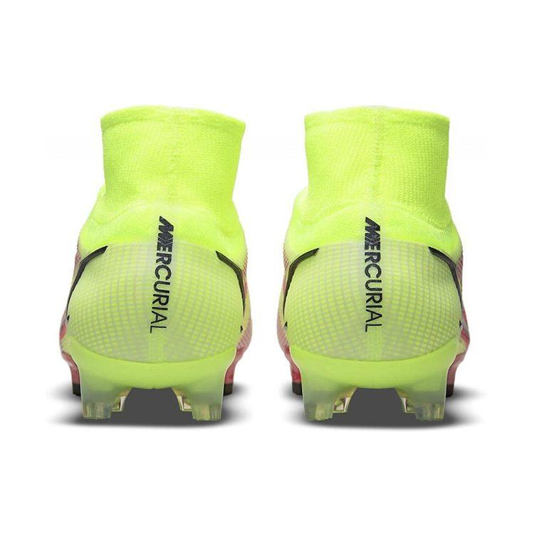 Nike Mercurial Superfly 8 FG Firm Ground Fabric Cushioning Slip Resistant Abrasion Resistant Soccer Shoes Unisex CV0958-760