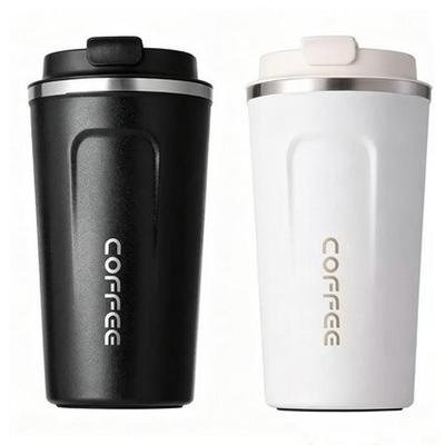European Style Stainless Steel Coffee Thermos - Small Luxury Portable Travel Mug