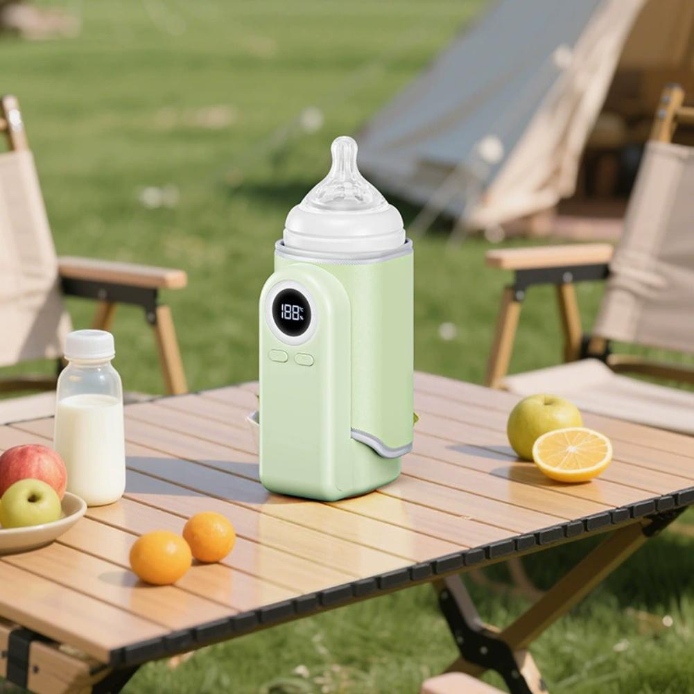 4in1 Baby Bottle Warmer 10000mAh Portable Fast Heating with Even Heating Technology and Rechargeable Convenience