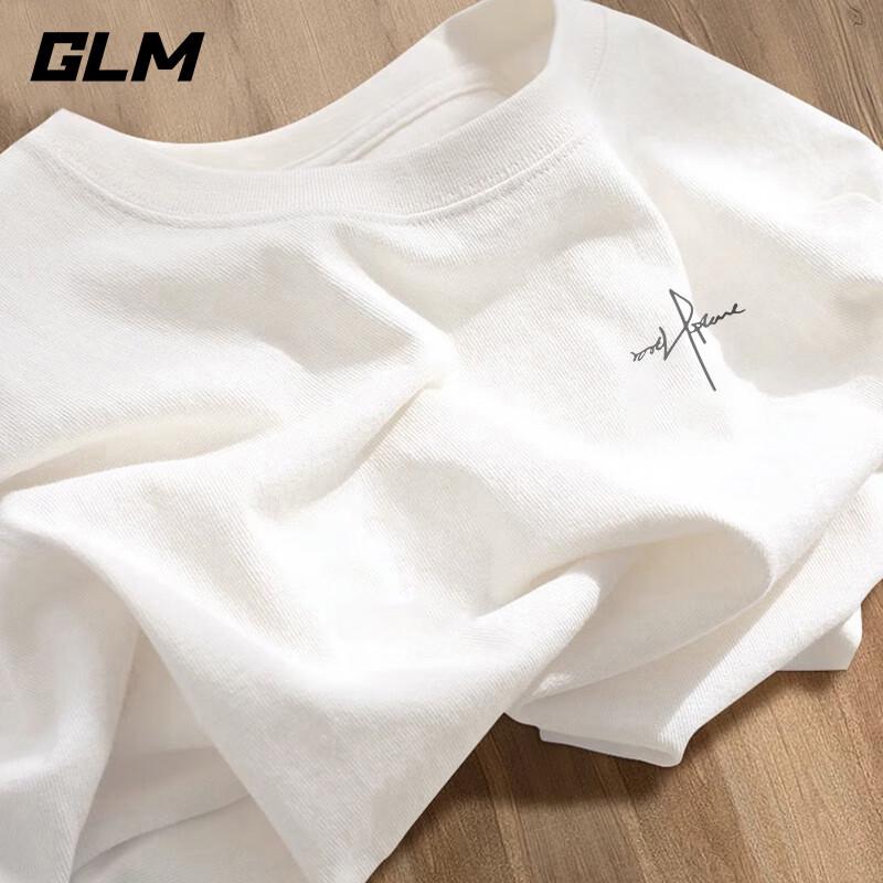 

Мужская хлопковая футболка GLM с фирменным принтом L