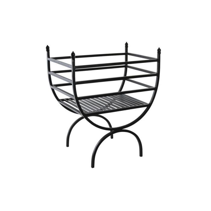 Fireplace Utensils - DKD Home Decor - S3038833 - Steel - Black - Practical Storage