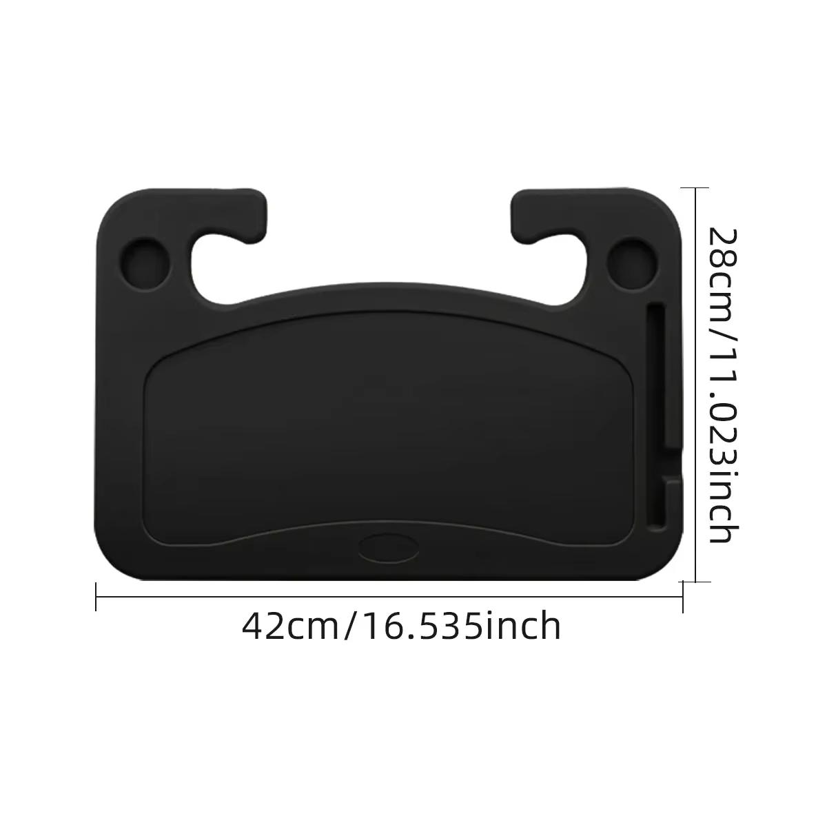 

Car Tray Table Computer Desk Mount Stand Eat Work Car Steering Wheel Dining Table Bracket Drink Food Coffee Tray Board чёрный
