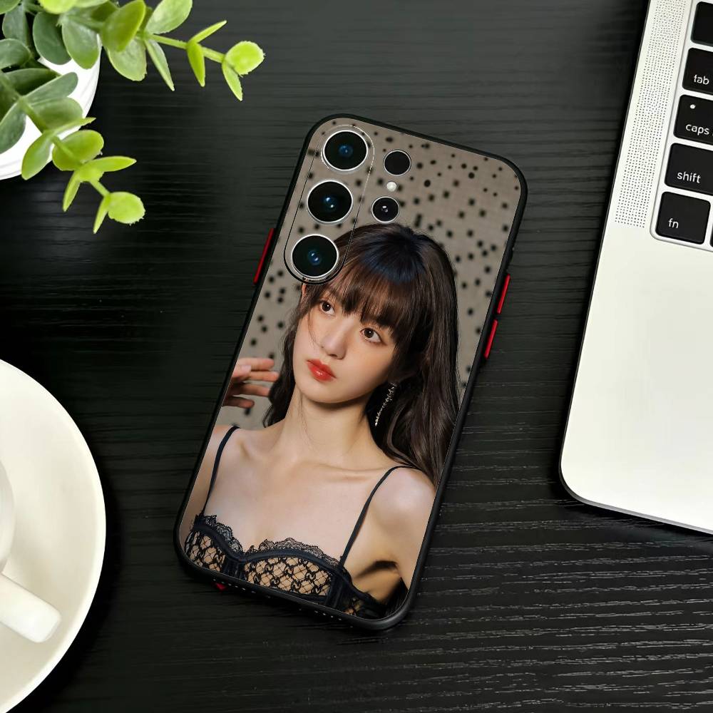 

KOP Tian Qiwei Phone Case For Samsung S26,S25,S24,S23,S22,S21,S20,Ultra,Plus,FE Black Soft Cover Samsung S22ULTRA5G