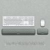 Ergonomic Memory Foam Wrist Support Mouse and Keyboard Pad Set