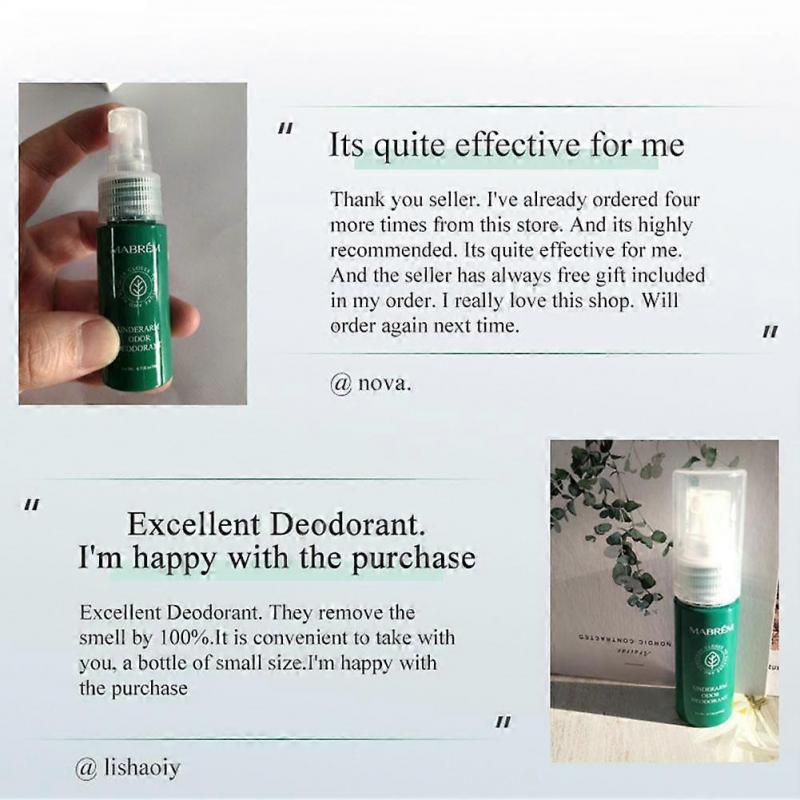 Long Lasting Body Odor Sweat Deodorant 20ml Safe Gentle Waterproof Fresh Clean Underarm Care