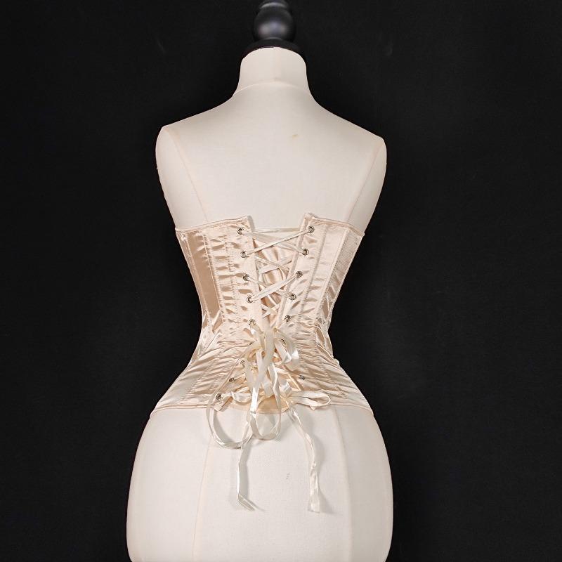 Halloween Court Corset Satin Bustier Push Up Shapewear
