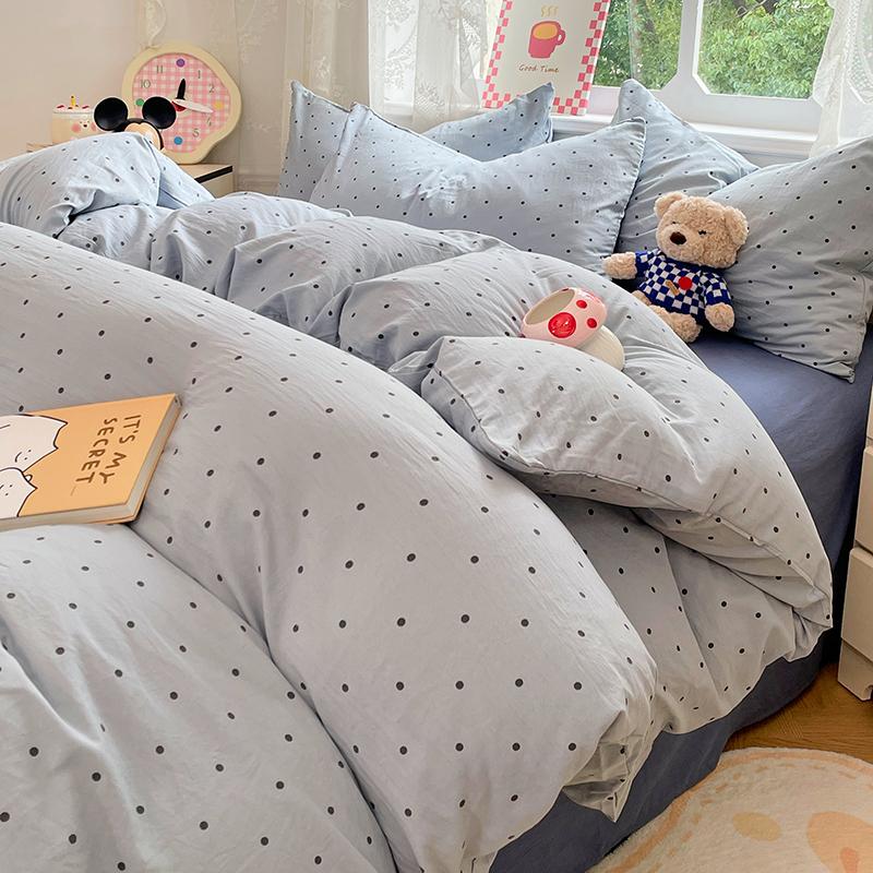 Pre-Washed Microfiber Duvet Cover Set with 2 Pillowcases - Ultra Soft Wrinkle-Resistant Bedding Set, Hypoallergenic & Breathable