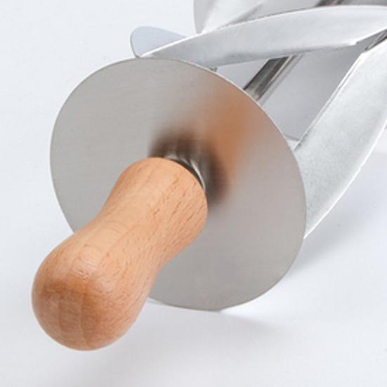 Taglierina a Rullo in Acciaio Inossidabile per Fare Croissant e Pane, Coltello per Pasta, Strumento per la Cottura