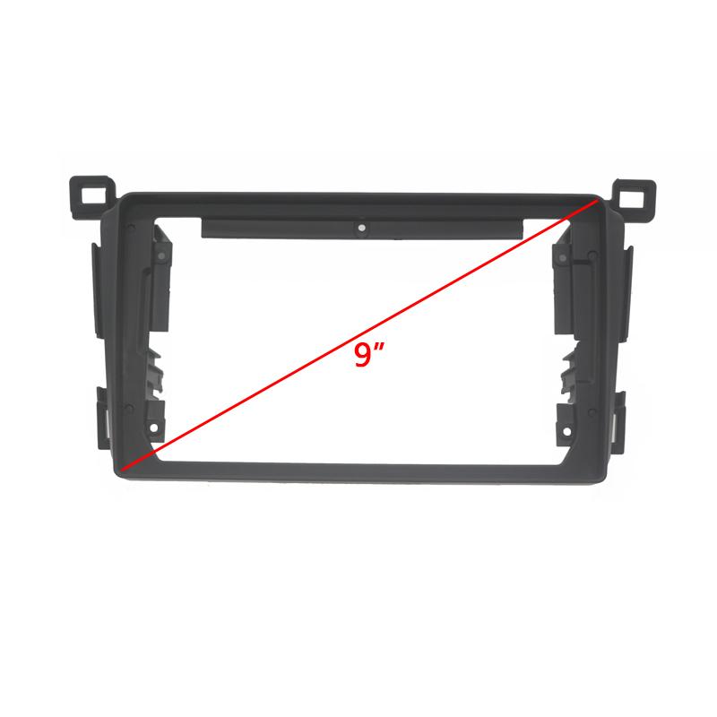 9 Inch Android Car Radio Frame Kit For Toyota RAV4 2013-2019 Auto Stereo Center Console Holder Fascia Trim Bezel Faceplate