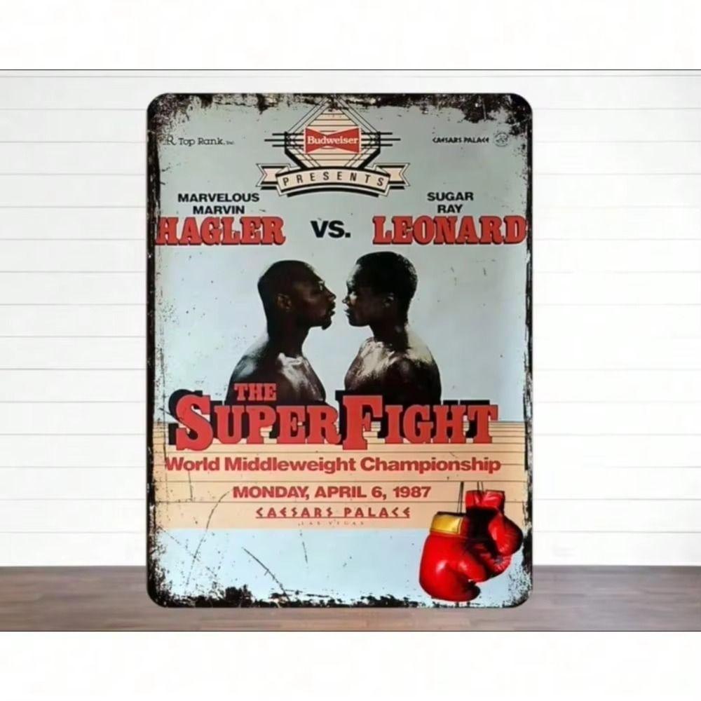 Vintage Floral Metal Wall Art Motivational Sign Home Decor