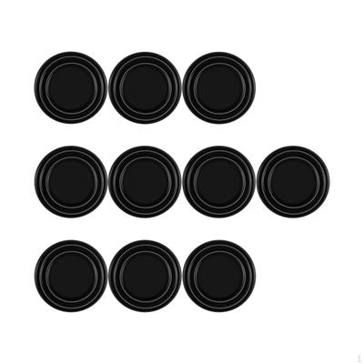 10 Pieces Car Door Anti Collision Gasket Universal Protection Silicone Pad Noise Reduction