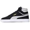 PUMA Shuffle Mid WTR Mid top Skateboard Shoes Unisex Black White 385551-02