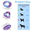 3 Pcs Dog Chew Toys Puppy Teething Interactive Pet Toothbrush Toy Teeth Cleaning Durable Chewing Training for Small/Medium Dog