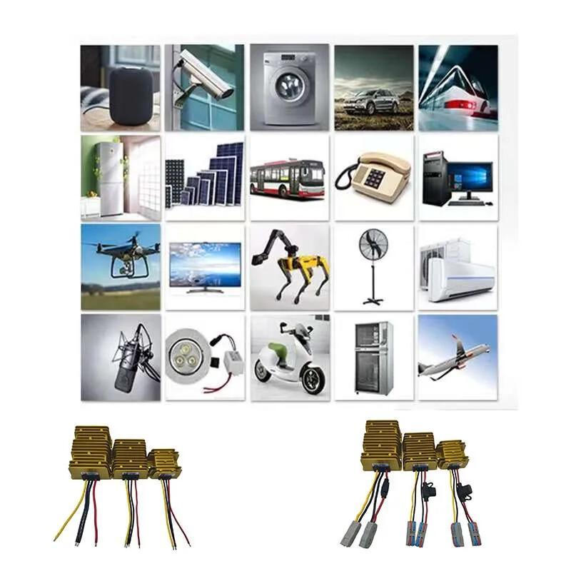 Mini Step Up Power Cord DC-DC Step-up Module 12V to 30V 3.5A 105W Power Supply 12V to 30V Booster with DC power cord Starlink