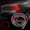Spoiler Universal para Coche ABSOPRO con Luces LED Rojas 1,2 m/1,2 m Kit de Labio Spoiler para Maletero de Coche Barra Spoiler Tira de Luz Trasera para Coche Patrón de Fibra de Carbono de Goma