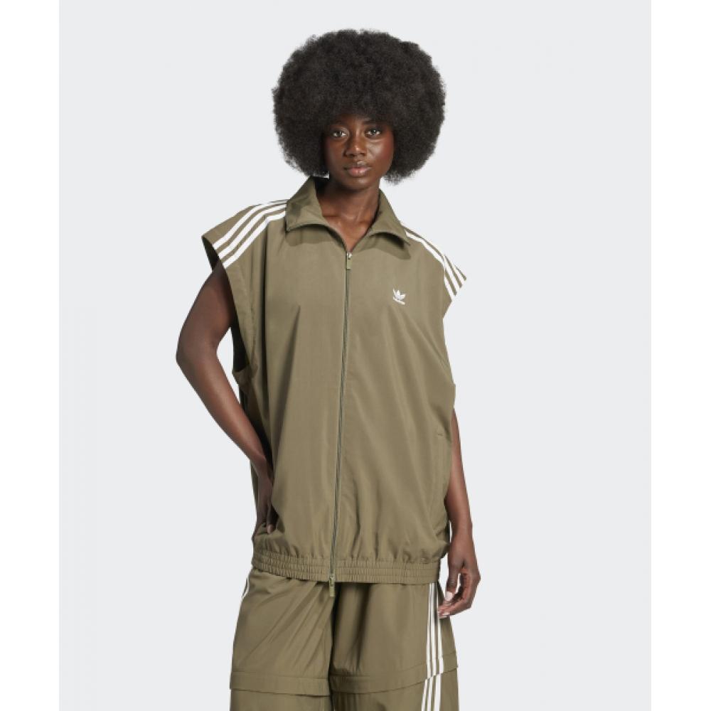 Adidas Adilenium 2 Oversized Track Top   Khaki Jm9252