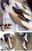 Mule Pumps for 5cm Heel Mule Pointed Toe Clog Thick Easy to Walk 272 [AZULTE] Women, Shoes, Women's Sandals, Sandals, Heel, in, M, Off-White