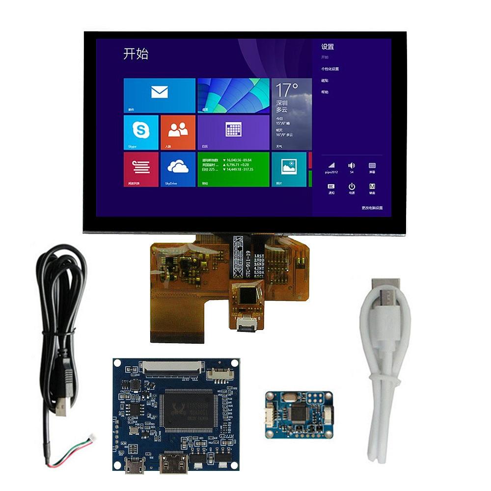 5 Inch 800*480 LCD Screen Display Controller Control Driver Board Digitizer Touchscreen Mini HDMI-Compatible Portable touch monitor