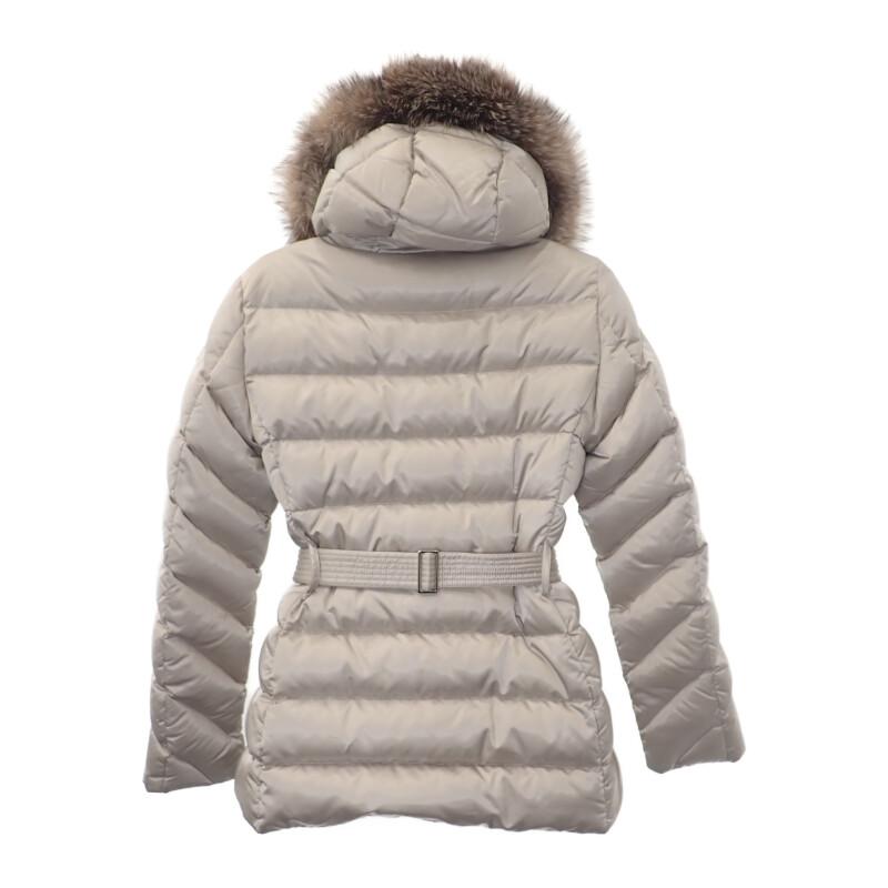 Moncler H20931A0013559685 1 Down Jacket Gray Nylon Women