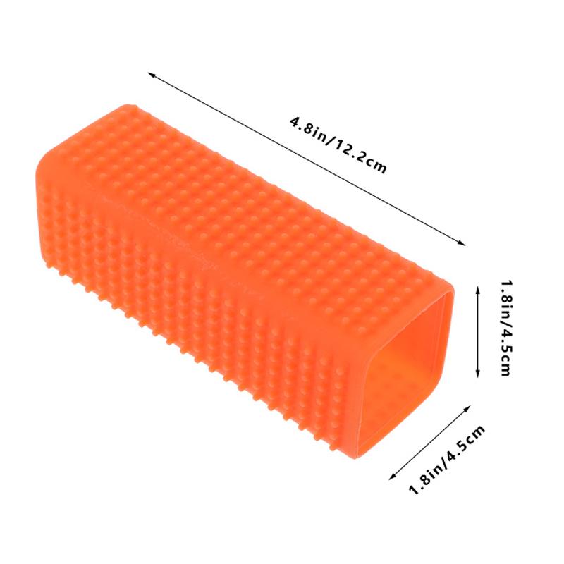 Silikonowa szczotka do usuwania sierści zwierząt domowych Narzędzie do pielęgnacji kota Szczotka czyszcząca Grzebień Kostka Kot Pies Wypadanie sierści Strzyżenie Masaż Artykuły dla zwierząt