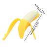 Simulated Banana Squeeze Release Decompression Artifact Slow Rebound Decompression Banana Peel Parody Prank Creative Toy