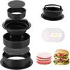 Hamburger Press Patty Maker 3in1 Burger Press Wth 100 Patty Nonstick Meat Beef Veggie Hamburger Mold Kitchen Gadgets Make Patty