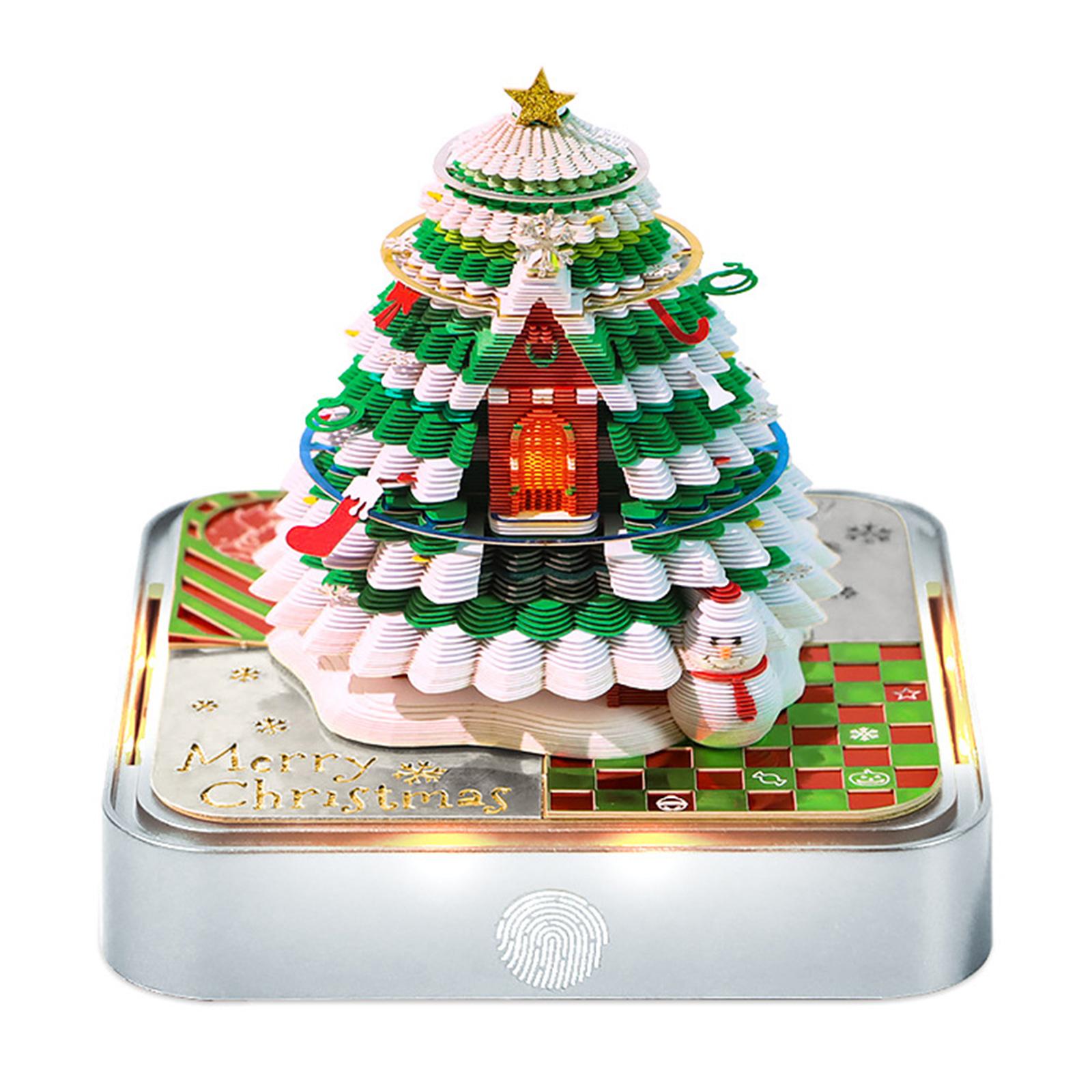 

2025 3D Бумажный Календарь Скульптура Разрывной Настольный Календарь Блокнот Настольный Орнамент Разрывной Блокнот Часы Календарь 2