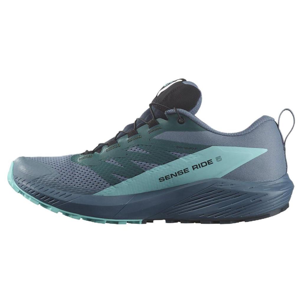 Salomon Sense Ride 5 Gtx Outdoor Functional Shoes Men Shoes Green 471474