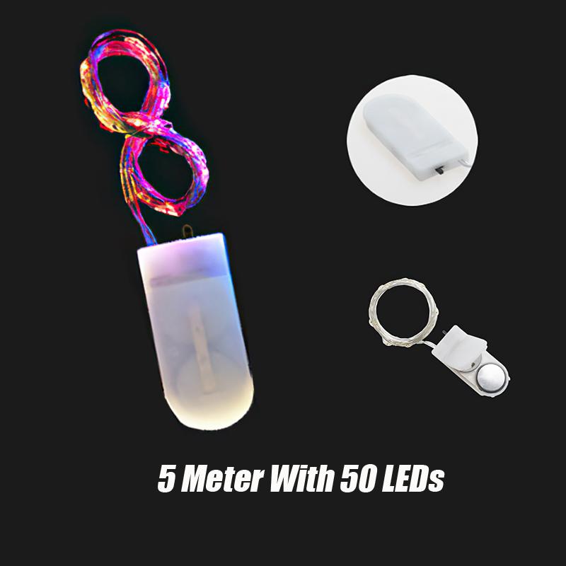 1/2/3/5m LED String Fairy Mini Led Multi Color Party Wedding Christmas Festival Atmosphere Light Decoration LED Light