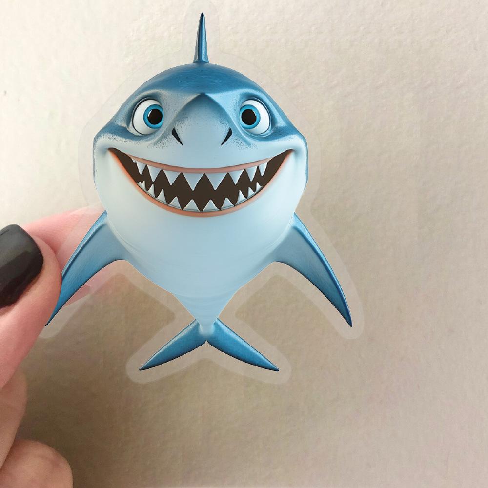 50 Transparent Cartoon Animal Sticker Stickers Package Waterproof Transparent PET Hand Account Decorative Guitar Notebook