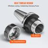 CAT40 Collet Holder ER 16/32 Collet Set, 35 PCs, SLN FMB ER16/32 APU Tool Holders Spring Steel Collet Chucks with 10 Pull Studs and 3 Wrenches, for