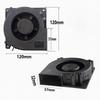 12032 Blower Fan DC5V 12V 24V Large Air Volume Fan Grill For Turbo Blower Cooling Fan For Camping Stove Cooking Fans