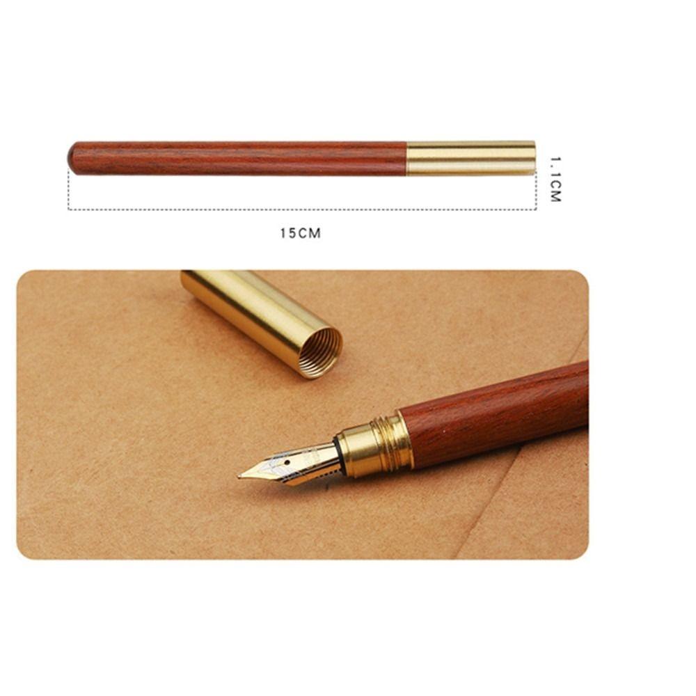 Wooden Ink Pen  Fountain Pen Light Pen  Office