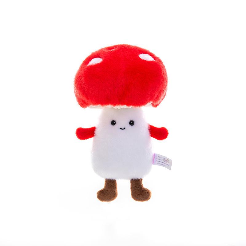 Leuchtender Pilz Pflanze Plüschtier Büro-Ornament Nachtpilz Puppe Fluoreszierende Pilzpuppe Dekoration Spielzeug Kissen 20 cm