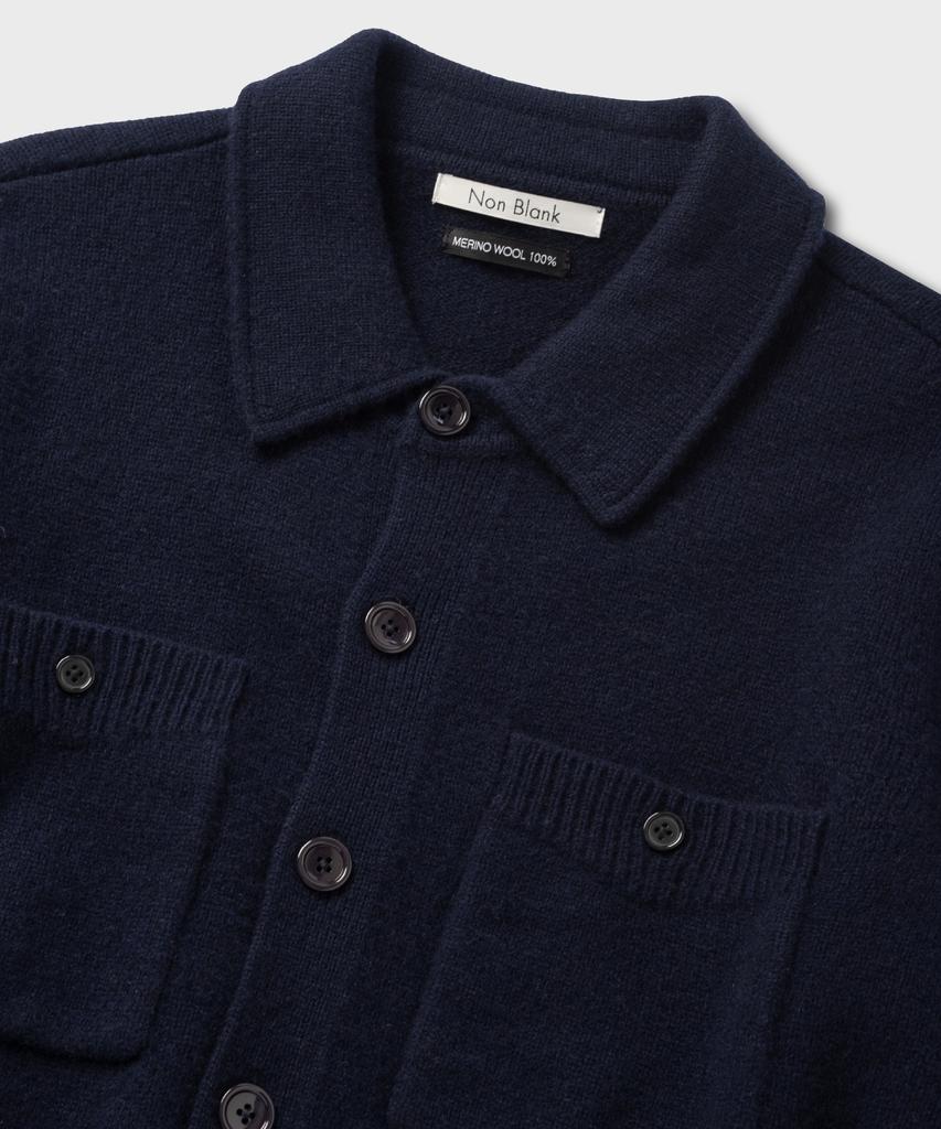 NONBLANK Knit Jacket_Navy