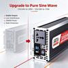 Pure Sine Wave Inverter 3000W  12V24V to 220V 50Hz  to 110V 60Hz  Car Home Battery Solar Power Converter  Socket