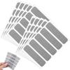 50-Piece Self-Adhesive Fiberglass Window Screen Repair Patches Waterproof Mesh Tape for Door Window RV Screen Holes Silver 6.2 X 9 Cm
