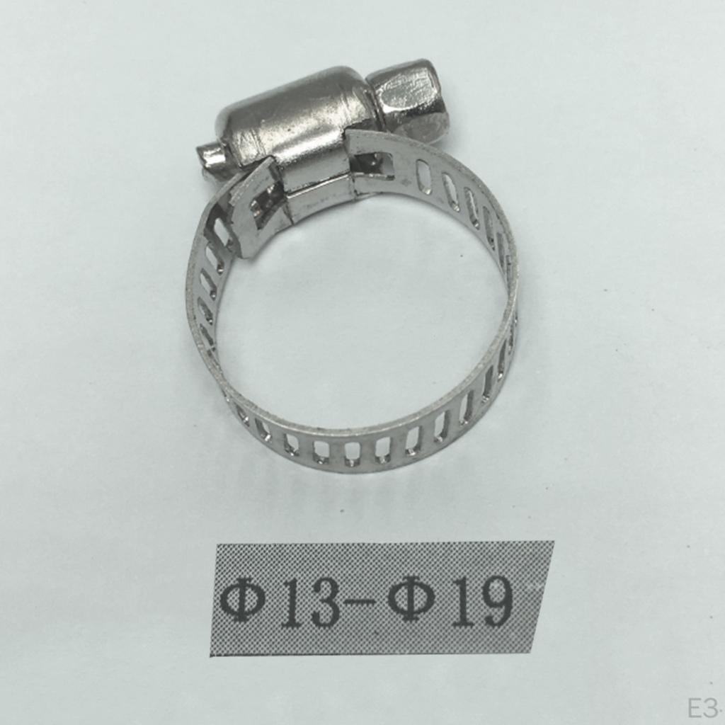 Hose Clamp Adjust Fuel Line Worm Gear clip and Fasterner