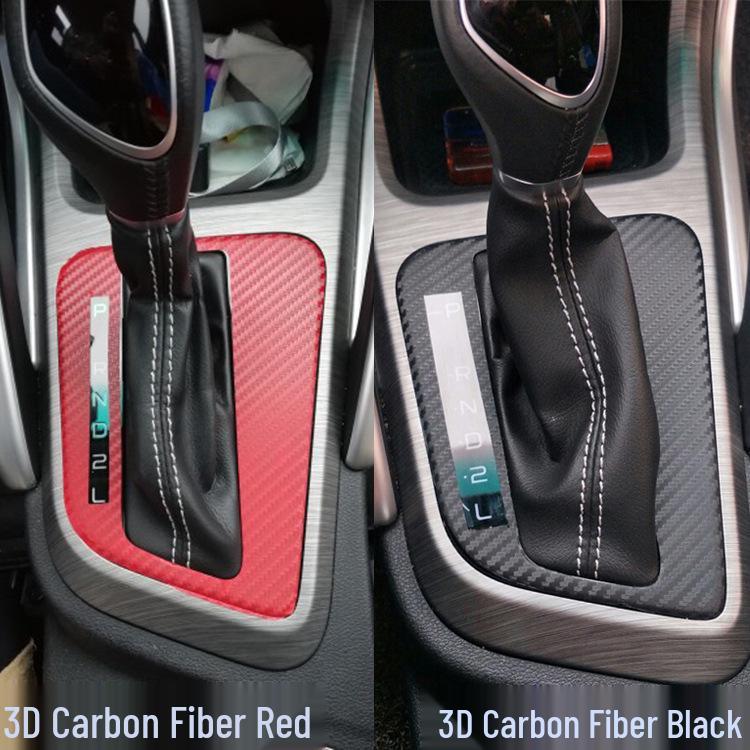 Geely Vision X3 Interior Carbon Fiber Gear Console Decal for 16-18 Models