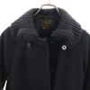 FIDELITY Made in USA Wool Blend Donkey Jacket Navy Women Used