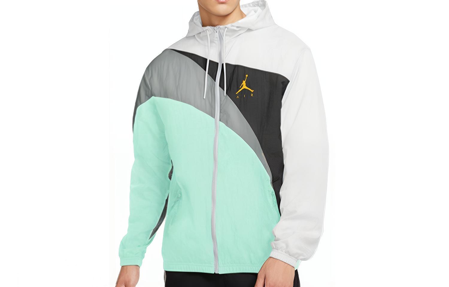 Куртки Jordan Jumpman Мужские Разноцветные Пэчворк С капюшоном Умеренные Другие CK6867-100 XXXL