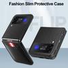 for Samsung Z Flip 7 4 3 6 5 Flip7 FE flip6 flip5 Leather Case for Samsung Galaxy Z Flip 4 3 5G Flip4 Flip3 Phone Cover Capa