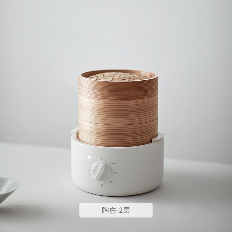 

220 В бамбуковая пароварка для рыбы, риса, овощей, закусок, корзина, бытовая техника, пароварка для риса, лапши, роллов, электрическая пароварка