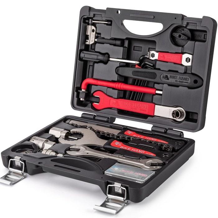 BIKE HAND Bicycle Tool Set 18-Piece Shimano Compatible Repair Toolkit (YC-728)
