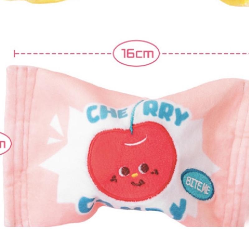 Interactive Candy Shaped Dog Toy With BB Sound And Sniff Pad Fun Pet Toy For Chewing