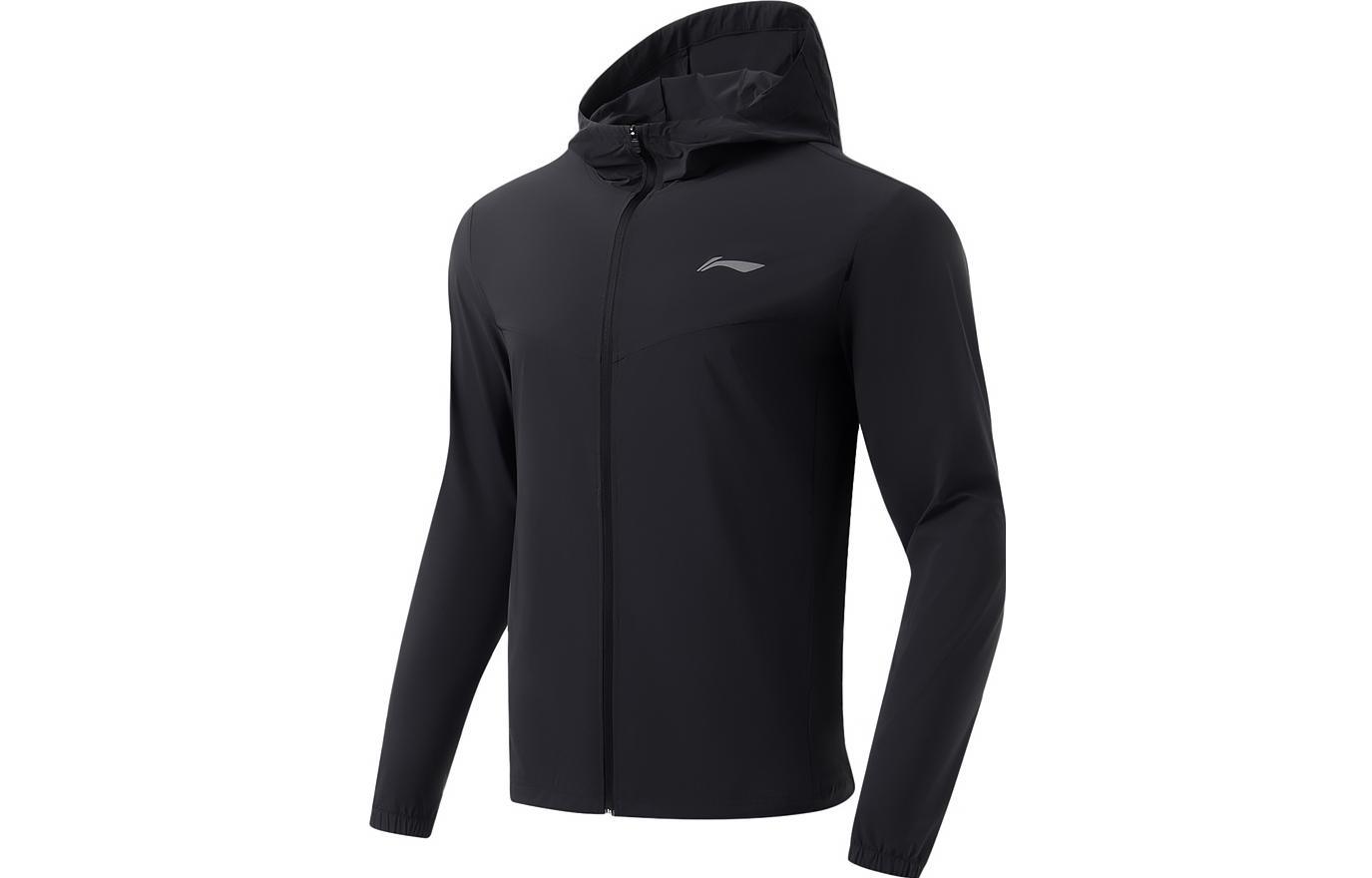 Li Ning Running Collection Sun Protection Clothing Men s Black AFDT185-1 M