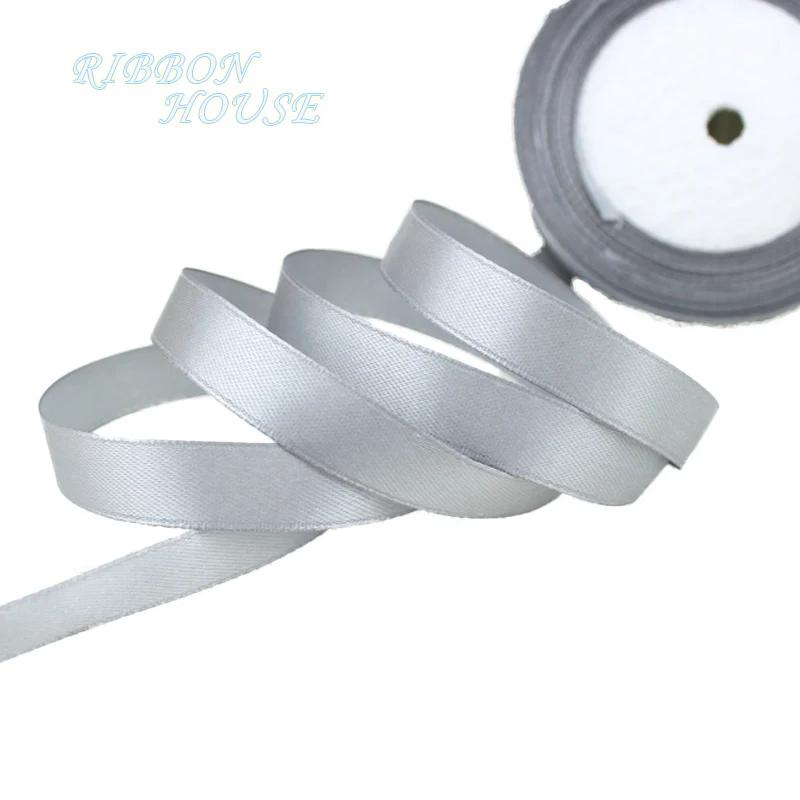 (25 yards/roll) 6mm Single-sided Satin Ribbon Woven Ribbon Gift Packaging Christmas Decoration Handmade Ribbon DIY Wholesale