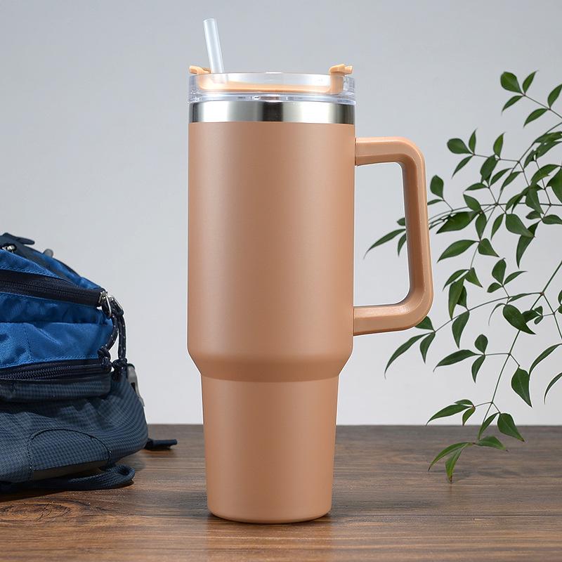 40oz Insulated Stainless Steel Car Cup with Handle