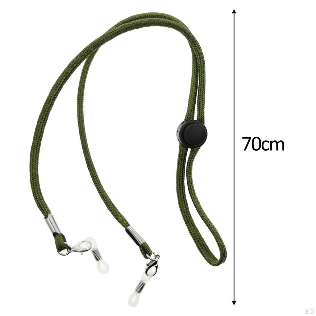 12x Eyeglass Strap Eyewear Retainer Lightweight String Sunglass Cord Holder Straps for Rock